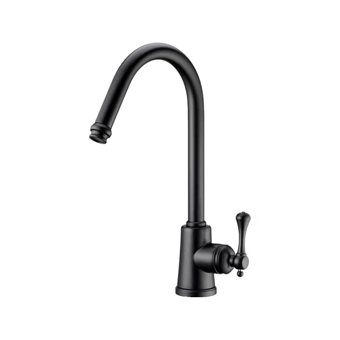 Kado Era Mat Siyah Büyük Çekmeli Lavabo Bataryası 2263715