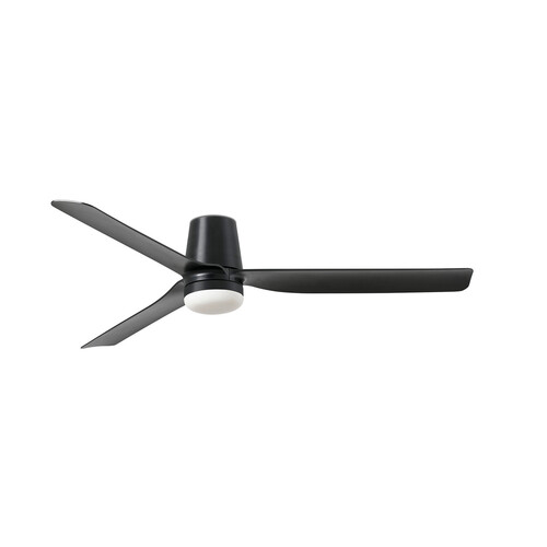 PUNT TUB M LED Ceiling fan black Wall Control black 18W SWT