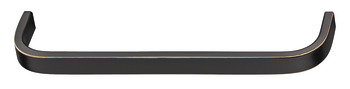 D Handle, Stainless Steel/Brass - 100.00.207