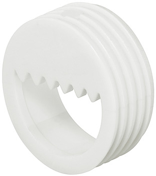 Cabinet hanger, For mounting in drilled hole, with serrated edge - 290.50.720