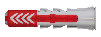 Wall plug, fischer Duopower, plastic - 051.48.003