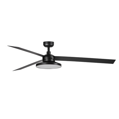 CRUISER TAK XL Black fan Wall Control black 2700K