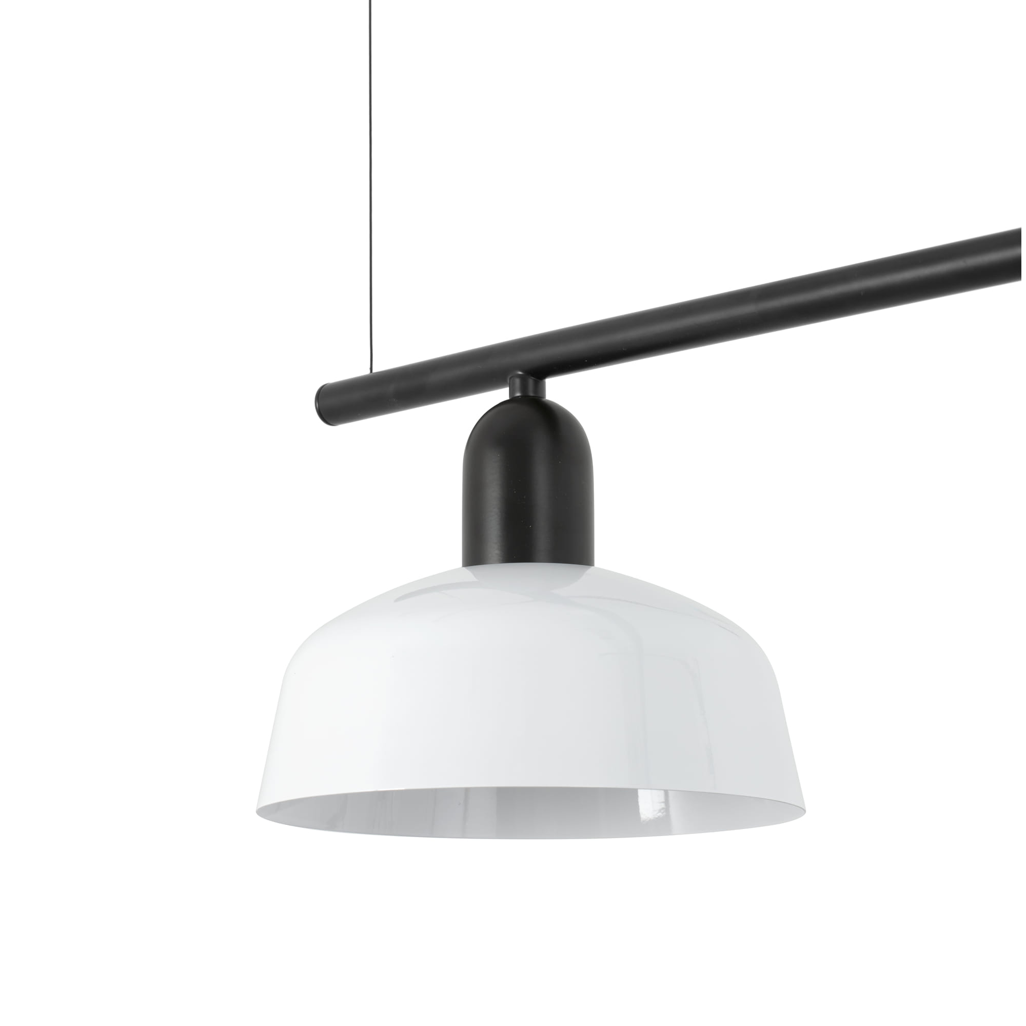 TATAWIN S metal 3L white pendant lamp