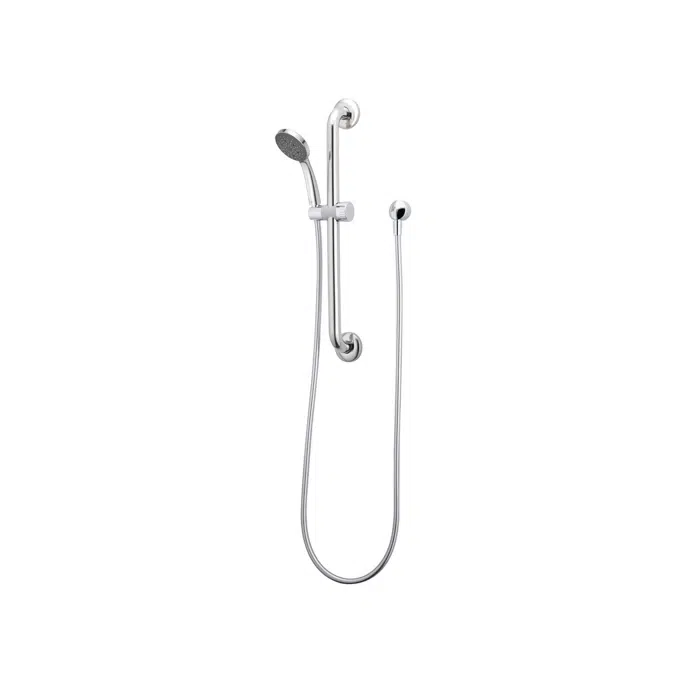 Solus MK3 Chrome 600mm Single Function Grab Rail Shower 2213367