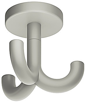 Ceiling hook, with 3 hooks, ceiling installation, polyamide - 842.65.395