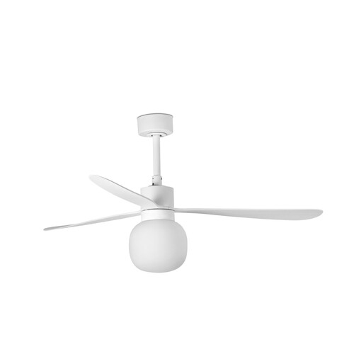 AMELIA BALL L Ceiling fan beyaz 2700K
