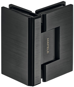 shower door hinge, for glass-glass connections, 90° glass front - 981.51.013