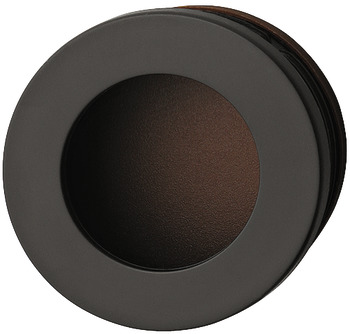 Inset handle, Plastic, round - 158.37.108
