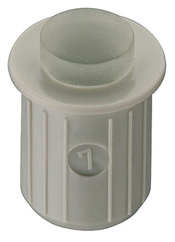 Door buffer, for push fitting into drill holes ⌀ 8 mm - 356.19.540