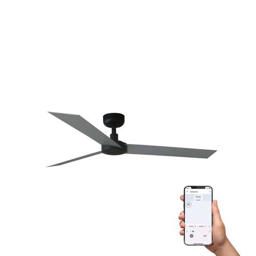CRUISER L siyah/aluminium fan TUYA