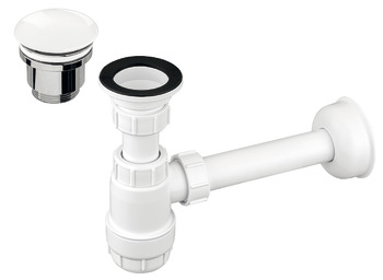 Waste kit, for wash basins without overflow pipe - 983.90.029
