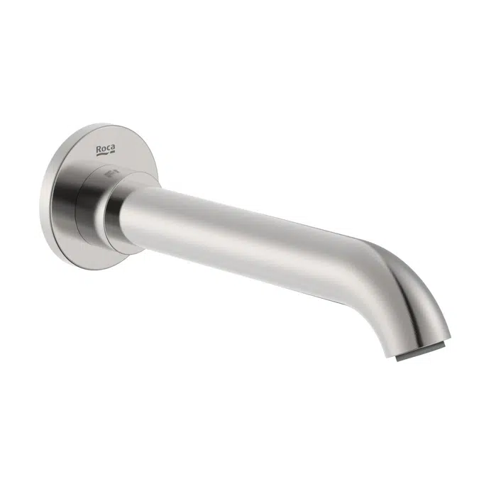 Roca Ona 175mm Brushed Nickel Bath Outlet 13715