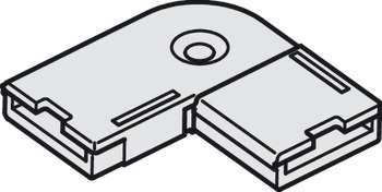 Corner connector for ForLoox Led Strip Light 24V - 833.77.777