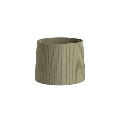 Olive green ribbon textile shade ø400×300