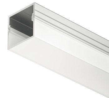 Profile for under mountingLoox Profile 2192 for LED strip lights 10 mm - 833.72.988