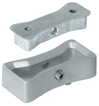 Ceiling and side connection, For Logo shelf system - 814.01.900