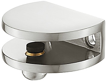 Shelf support with clamp, Design, for wood and glass - 284.01.043
