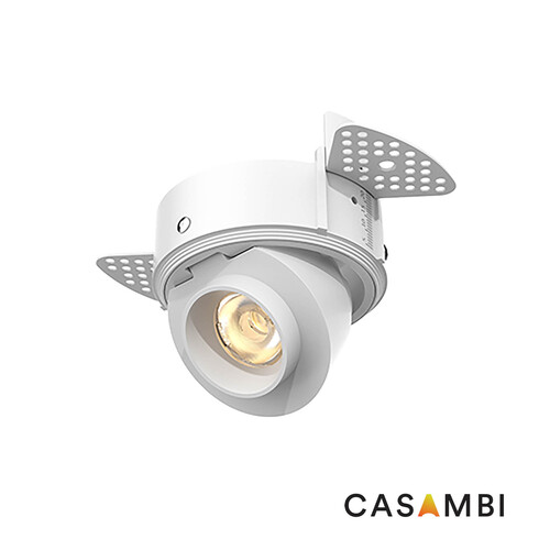 ALIA Trimless beyaz recessed lamba 8W 50º 3000K CASAMBI
