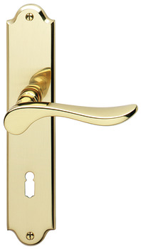 Door handle set, Brass, Bisschop, Flandern 7246/8246 - 900.91.441
