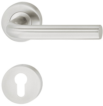 Kapı kulpu seti, Paslanmaz çelik, Startec, model LDH 2172 - 903.92.260