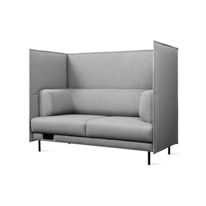Private 2.5 Seater Sofa w. Metal Legs