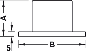 End piece for plug fitting, bar railing system - 812.04.231