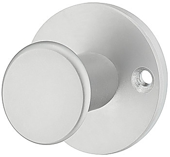 Wardrobe hook, Steel, round rose - 844.08.400