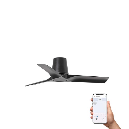 HEY TUB S Ceiling fan siyah TUYA
