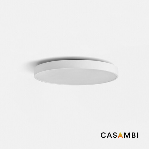 DOMIO beyaz surface Ø600 43W prismatic 3000K CRI80 CASAMBI