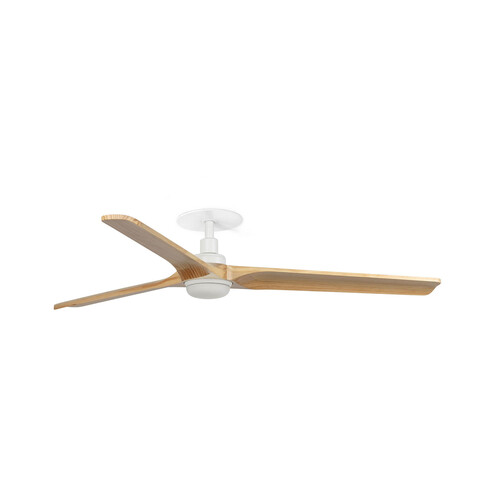 HEYWOOD RECESSED L LED Ceiling fan beyaz/pine 10W SWT