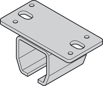 Ceiling sleeve, For 1 running track - 942.61.080