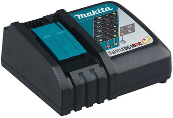 Charger, Makita DC18RC, for 14.4–18 V rechargeable battery pack - 001.66.718