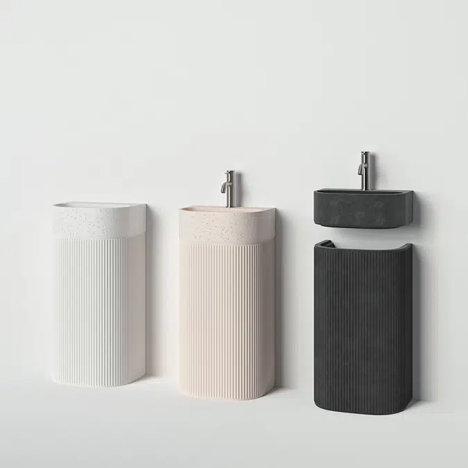 Nelios Beton Ayaklı Lavabo