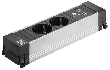 Socket unit, For Modular Socket Element, System B, 230 V - 833.91.123