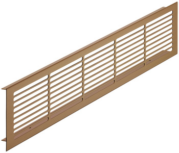 Square Aluminium Ventilation Trims with Smooth Flanges - 575.23.038