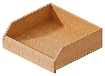 Concealed Drawer Box, Matrix Box Wood Plus - 557.62.064