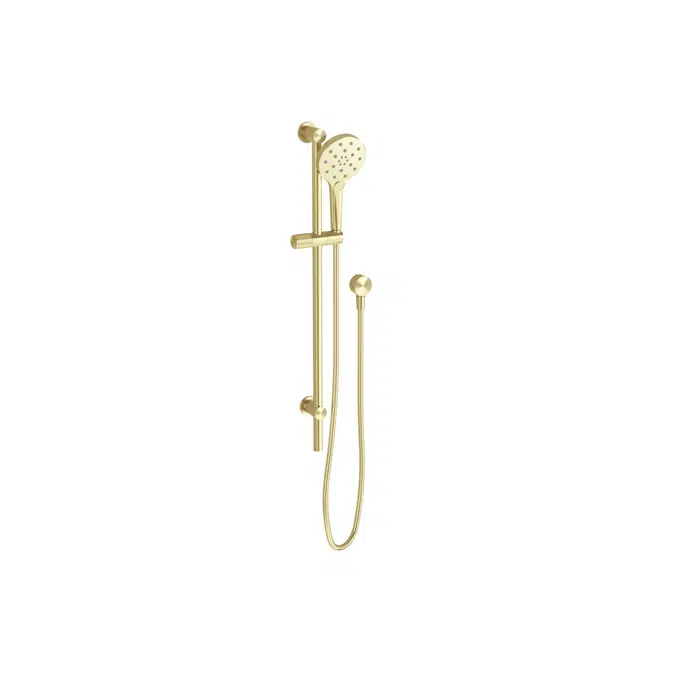 Milli Marq Edit Brushed Gold Single Rail Shower 21969