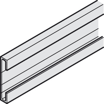 Wall compensation unit profile, For glue fixing, not drilled - 940.67.430
