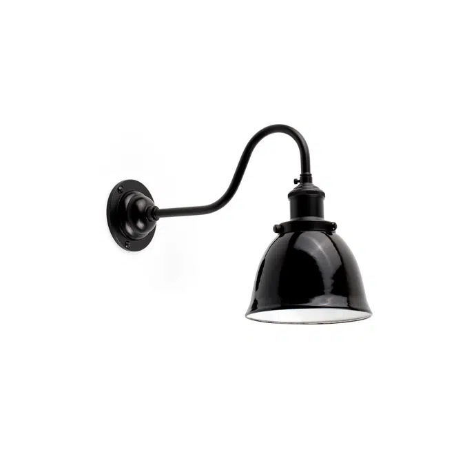 62809 - LOA Black Wall Lamp