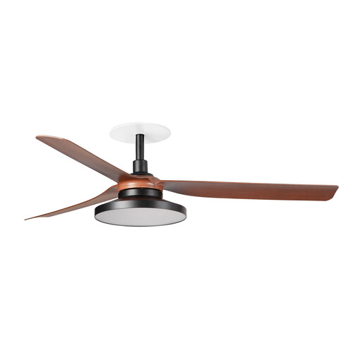PUNT RECESSED TAK M siyah/ceviz fan 2700K TUYA
