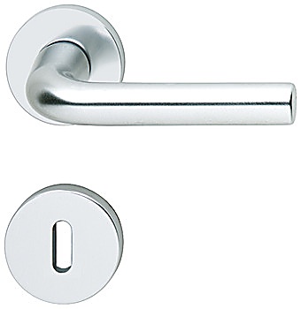 Door handle set, Aluminium, Hoppe, Bonn 150/42KV/42KVS - 904.91.381