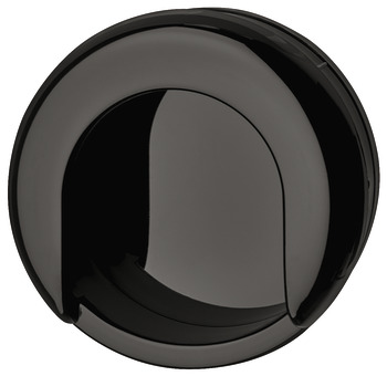Inset handle, Polyamide, round - 158.75.090