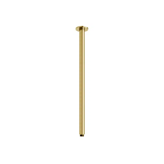 Milli Mood Edit Vertical Shower Arm 500mm PVD Brushed Gold 9510914