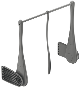 Wardrobe lift, Only, for fitting to side panel, load bearing capacity 12 kg - 805.21.911
