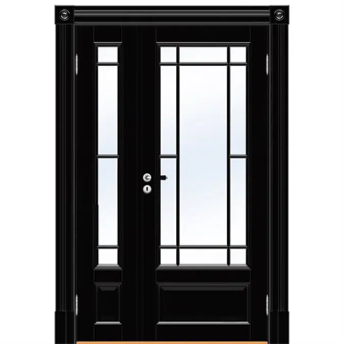 Superior Arv 7213 Double Unequal Interior Door