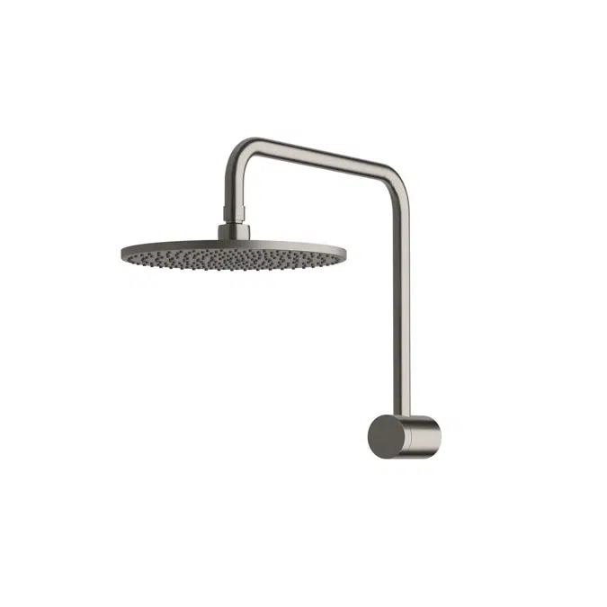 Milli Mood Edit Hi-Rise Shower Square 250mm Shower Head PVD Gunmetal 9511841