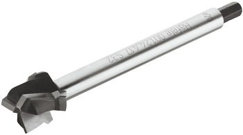 HW multi-spur drill bit, 3-spur, total length 130 mm, shaft ∅ 10 mm - 001.24.417