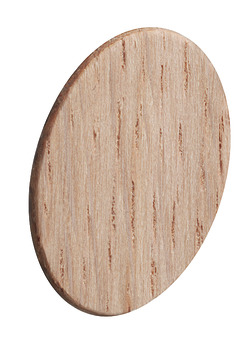 Cover cap, Real wood untreated, self-adhesive - 045.26.400