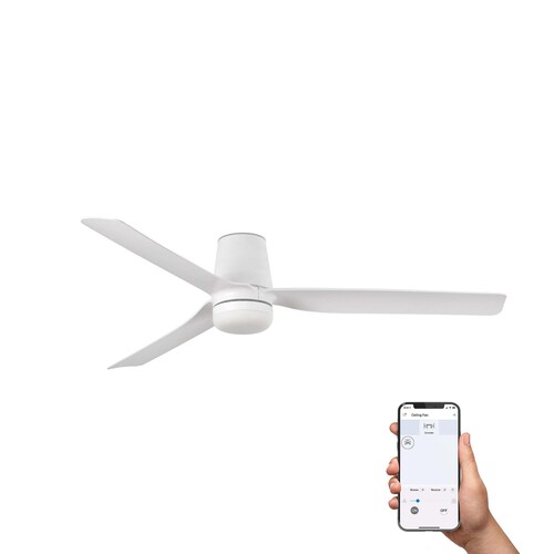 PUNT TUB M LED Ceiling fan white 18W SWT TUYA