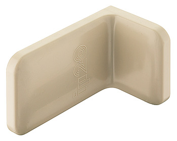 Angled cap, Plastic, sand coloured - 264.20.501